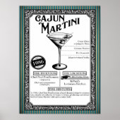 Cajun Cocktail Poster (Voorkant)