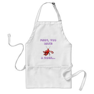 Cajun Cookin' apron Standaard Schort