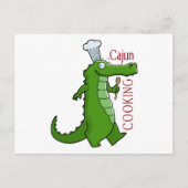 cajun_cooking briefkaart (Voorkant)