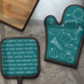 Cajun Cooking Essentials Ovenwanten en pottenhoude Ovenwant & Pannenlap Set