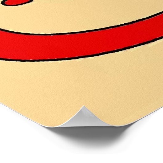 Cajun Couple met Oaks Poster (Hoek)