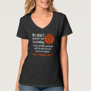 Cajun Crawfish Boil Party We meten ons Zee niet T-shirt
