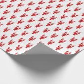 Cajun Crawfish Cadeaupapier (Hoek)