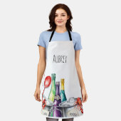 Cajun Crawfish Chef Schort (Gedragen)