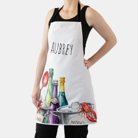 Cajun Crawfish Chef Schort (Insitu)