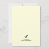 Cajun Crawfish Fleur de Lis Afstuderen Invitation Kaart (Achterkant)