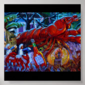 CAJUN CRAWFISH POSTER (Voorkant)