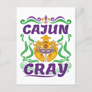 Cajun Cray Crawfish Boil Louisiana New Orleans Briefkaart