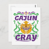 Cajun Cray Crawfish Boil Louisiana New Orleans Briefkaart (Voorkant / Achterkant)