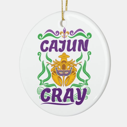 Cajun Cray Crawfish Boil Louisiana New Orleans Keramisch Ornament (Links)
