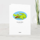 Cajun Creole Crawfish Kaart (Achterkant)