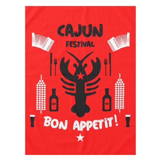 Cajun & Creole-koks Tafelkleed (Voorkant)