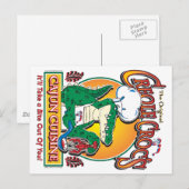 Cajun Crocs Ceole Cuisine Briefkaart (Voorkant / Achterkant)