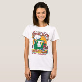 Cajun Crocs Ceole Cuisine T-shirt (Voorkant volledig)
