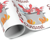 Cajun Cuisine Cadeaupapier (Rol Hoek)