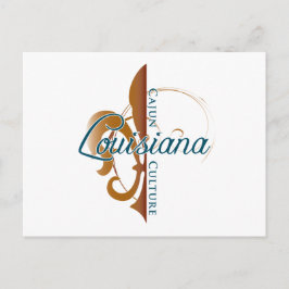 Cajun-cultuur Briefkaart