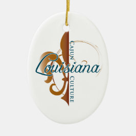 Cajun-cultuur Keramisch Ornament
