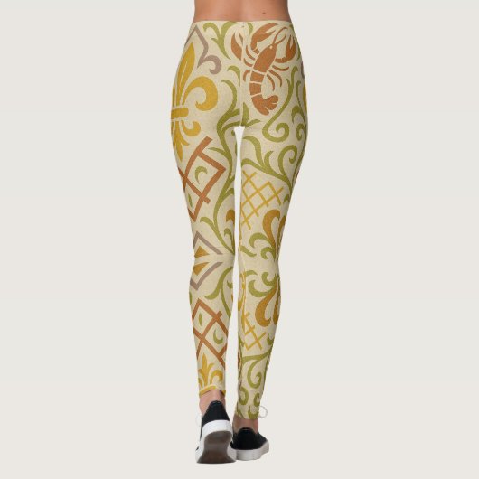 Cajun-cultuur Leggings (Achterkant)