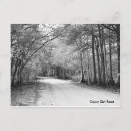 Cajun Dirt Road briefkaart
