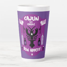 Cajun en Creole Cooks Latte Mok