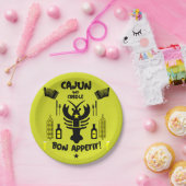 Cajun en Creole Cooks Papieren Bordje (Feest)