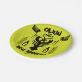 Cajun en Creole Cooks Papieren Bordje (Gekanteld)