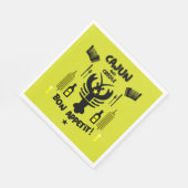 Cajun en Creole Cooks Servet (Hoek)