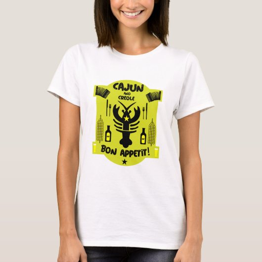Cajun en Creole Cooks T-shirt (Voorkant)