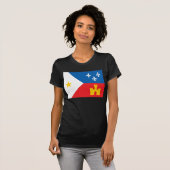 Cajun Flag T-shirt (Voorkant volledig)
