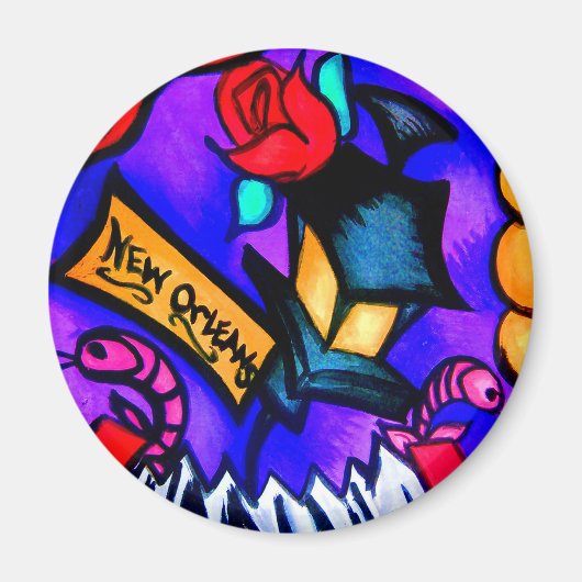 Cajun Flava Magneet (Voorkant)