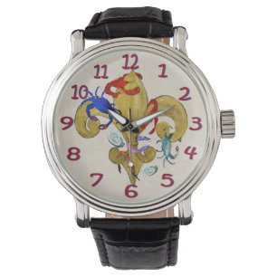 Cajun fleur de lis mannen watch horloge