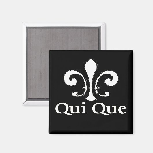 Cajun French Wie Dat Magneet (Voorkant / Achterkant)