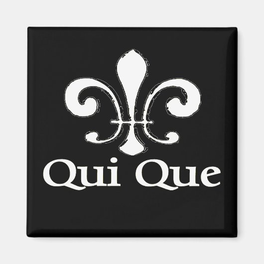 Cajun French Wie Dat Magneet (Voorkant)