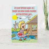 Cajun Good Time Greetings Kaart (Voorkant)