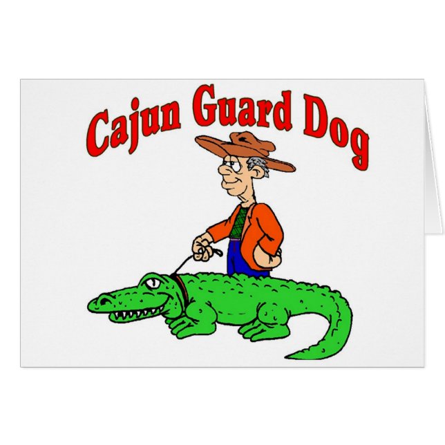 Cajun Guard Dog (Voorkant Horizontaal)
