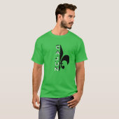Cajun Half Fleur De Lis Tee Shirt (Voorkant volledig)