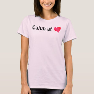 Cajun in hart en nieren t-shirt