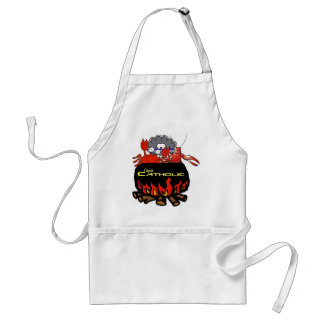 Cajun katholieke Apron Standaard Schort