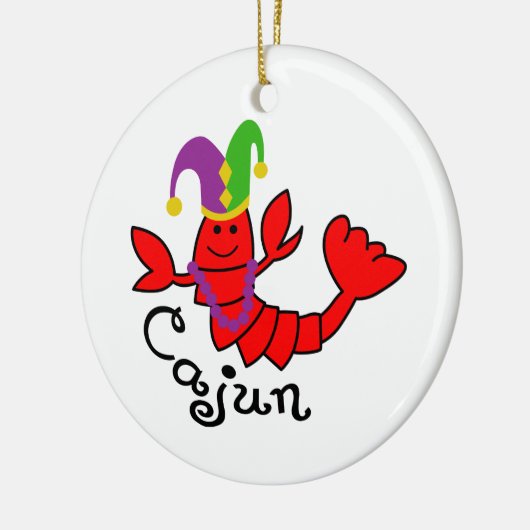 Cajun Keramisch Ornament (Links)