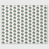 Cajun Kerstmis Cadeaupapier (Vlak)