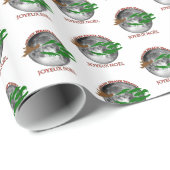 Cajun Kerstmis Cadeaupapier (Rol Hoek)