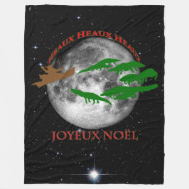 Cajun Kerstmis Fleece Deken