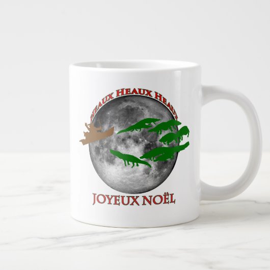 Cajun Kerstmis Grote Koffiekop (Rechts)