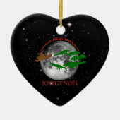 Cajun Kerstmis Keramisch Ornament (Voorkant)