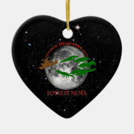 Cajun Kerstmis Keramisch Ornament