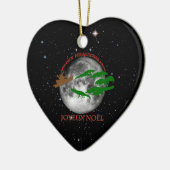 Cajun Kerstmis Keramisch Ornament (Links)