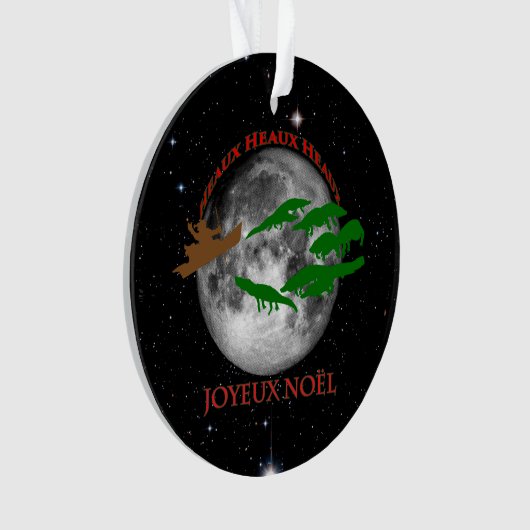 Cajun Kerstmis Ornament (voorkant)