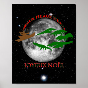 Cajun Kerstmis Poster