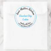 Cajun Keuken Koken Liefde Voedsel Item Label (Tas)