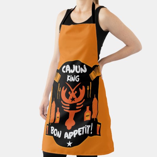 Cajun King van Louisiana Schort (Insitu)